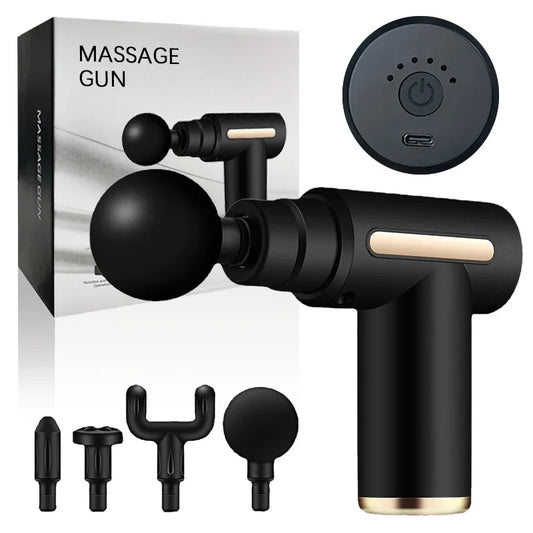 Portable Mini Wireless Massage Gun for Muscle Relaxation and Neck Relief